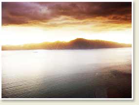Kapiti Island - Sunset